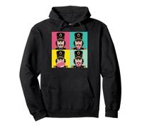 Cascanueces Pop Art Bubble Gum Funny Christmas Holiday Sudadera con Capucha