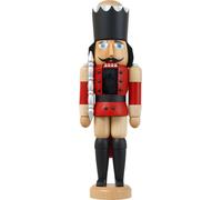 Cascanueces Rey Azul HxBxT = 29x10x8cm NUEVO Navidad Seiffen Cascanueces Nueces