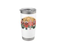 Cascanueces Rey Feliz Navidad Ballet Princesa Navidad Príncipe Vaso térmico de acero inoxidable de doble pared