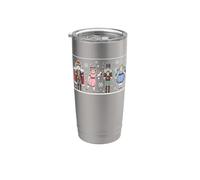 Cascanueces Rey Feliz Navidad Ballet Princesa Navidad Príncipe Vaso térmico de acero inoxidable de doble pared