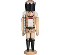 Cascanueces rey natural, 39 cm. de alto, original de los Montes Metálicos (Er...