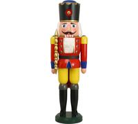 Cascanueces Rey Rojo HxBxT = 100x30x24cm NUEVO Navidad Seiffen NUTCRACKER