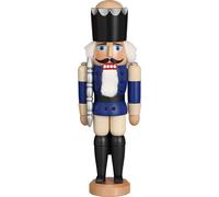 Cascanueces Rey Rojo HxBxT = 29x10x8cm NUEVO Navidad Seiffen Cascanueces Nueces