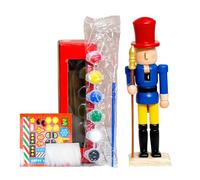 Cascanueces sin acabar Para , 18 Cm Decoración De Navidad De Madera De Temporada, Figuras Decorativas Artesanías, Para Adultos Artesanos Profesores Decoratores Proyectos Escolares Regalos De