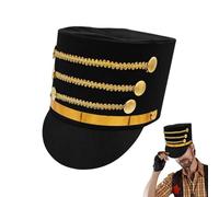 Cascanueces Soldado Sombrero - Traje De Juguete Casco, Desfile Cosplay Hat | Adults Party Gathering Creative Headwear, Classic Performance Band Major Dress Up Cap Con Accesorios De Festival De Juego