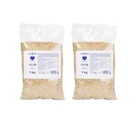 Cáscara de psyllium 2 kg nut&me | Keto | Sin aditivos | Alto en proteínas| Sin OGM | Vegano | Pack 2 x 1 kg