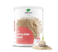 Cáscara de Psyllium Bio en polvo 250g 250g | Superalimento orgánico y puro | Alto contenido en fibra | Vegetariano y vegano