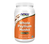 Cáscara De Psyllium Entera NOW Foods 24 OZ Fibra En Polvo