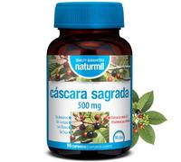 Cáscara Sagrada 500 mg Natural - Apoyo al Tránsito Intestinal y Bienestar Digestivo - Extracto 5:1 Rhamnus purshiana - 90 Comprimidos Veganos - DietMed - Naturmil