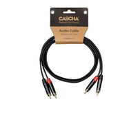 CASCHA Advanced Line - Cable de audio RCA (2 m) a RCA (2 m), 2 m