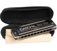 Master Edition Blues Harmonica en G (incluye funda suave y paño de limpieza)