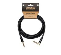 CASCHA Professional Line - Cable para guitarra (3 m), color negro