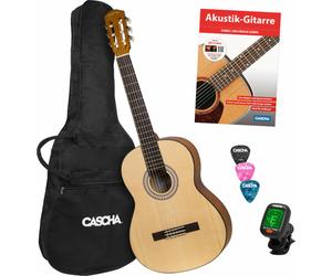 Cascha Student Series Set DE 4/4 Natural Guitarra clásica