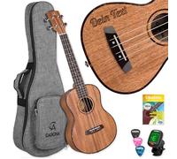 CASCHA Ukelele tenor HH-2049 con grabado personalizado