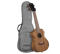 Cascha Concert Ukulele Zebra Wood