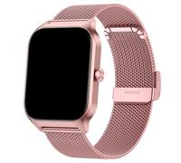 CASCHO Reloj Inteligente Mujer,1.85" HD Smartwatch con Llamadas,120+ Modos Deportes, Monitor Cardiaco y Sueño, Whatsapp Llamadas Bluetooth, Regalo Mujer, Android/iOS, Oro Rosa