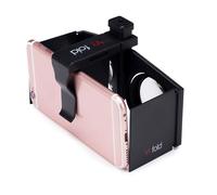 Casco 3D - de Realidad Virtual compacta, Marco Acolchado Flexible, Ajuste fácil de la Lente | Mini Gafas para Smartphone para Ver Videos, Juegos, Aprendizaje, Entretenimiento, v