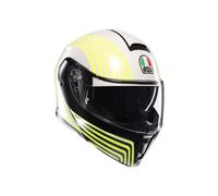 Casco Abatible AGV STREETMODULAR Iseo Matt White/Black/Yel Fluo