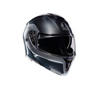 Casco AGV Streetmodular Levico Gris y plata L