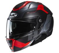 HJC i91 Carst MC1SF Negro/Antracita/Rojo M unisex