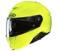 Casco de moto abatible HJC i91 Solid verde fluo 3XL