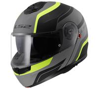 Casco abatible LS2 FF908 Strobe II Monza negro-amarillo fluo L