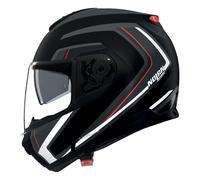 Nolan N100-6 Radiante Casco, negro-gris-rojo, tamaño XS para Hombres