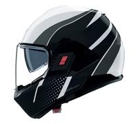 Nolan N120-1 Fluente 359, casco modular XS female Blanco/Negro/Gris Oscuro