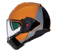 Casco Abatible Nolan N120-1 GRAFO 350 Arancione / Grigio / Nero