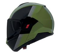 Casco Abatible Nolan N120-1 VERNICIATURA SPECIALE 354 Verde metallo/Nero/Grigio