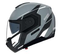 Casco Abatible Nolan N90-3 SINCRONO 352 Grigio / Nero / Bianco