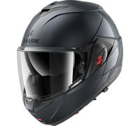 SHARK, Casco Moto Modular OXO BLANK Gun Metal A05, M