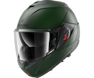 Casco Abatible Shark OXO BLANK Mat Dark Green Matt