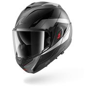 Casco Abatible Shark OXO MEKARIUM Mat Anthracite Chrom Black
