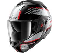 Casco Abatible Shark OXO SIKTER Black Chrom Silver