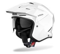 Airoh Casco abierto Kombakt Blanco brillante Talla L para mujer