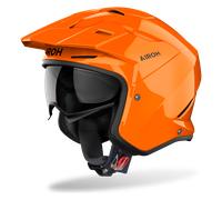 Airoh Casco Kombakt Abierto Naranja Brillante Talla XL para Hombre