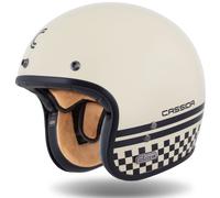 Casco abierto Cassida Eso Forty Nine crema-negro 2XL