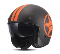 Casco Abierto LS2 OF601 BOB II C Star Estrella/NaranjaXS Estrella,Naranja