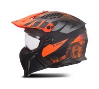 Casco Abierto LS2 OF606 Drifter Gas Gris/NaranjaXS Gris,Naranja
