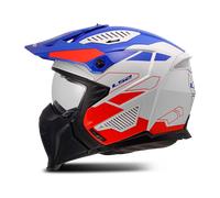 Casco Abierto LS2 OF606 Drifter Trek Blanco/Azul/RojoS Blanco,Azul,Rojo