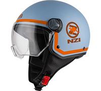 Casco Abierto MINIJET Modelo Capital Vision Wilder Blue