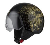 Casco Abierto MINIJET Modelo Zeta 2 Boss Gold
