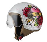Casco Abierto MINIJET Modelo Zeta 2 Cupid