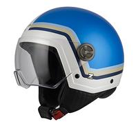 Casco Abierto MINIJET Modelo Zeta 2 Profile Electric Blue