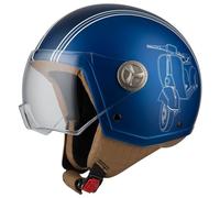 NZI Zeta 2 Casco Abierto MINIJET, Unisex-Adult, Sprint Blue, XXS
