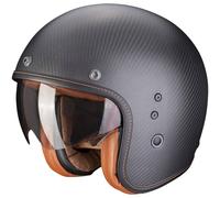 Casco abierto Scorpion Belfast Evo Carbono Negro Mate 2XL