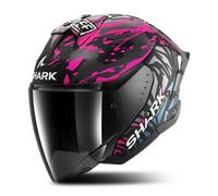Casco Abierto Shark Jet Cup Replica Redding Negro/VioletaL Negro,Violeta