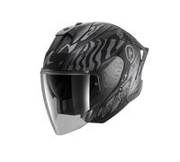 Casco Abierto Shark Jet Cup Speed-Fancy Negro/Antracita/PlateadoXXL Negro,Antracita,Plateado