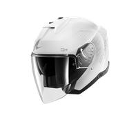 Shark Skwal i3 Jet SP Lyne, casco abierto S female Blanco/Plata